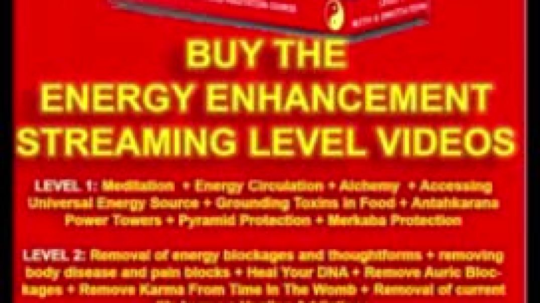 ⁣Energy Enhancement Meditation Streaming Video Course