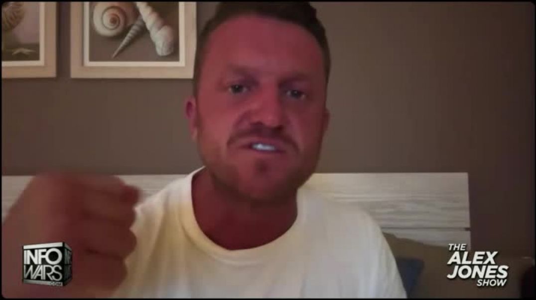 Tommy Robinson Joins Alex Jones Live on Air to Break Down the Civil War in England That Has Now Begu