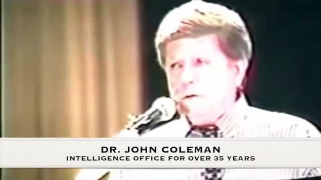 Dr. John Coleman Exposes The Committee Of 300 Black Nobility Drug Trade